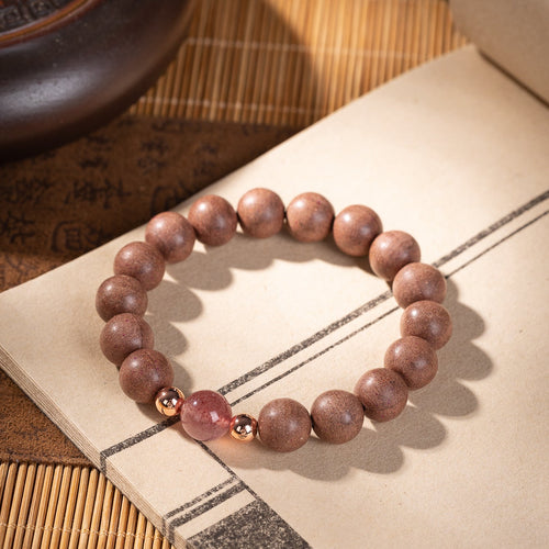 Gold Accent Fire Energy Bracelet - QIARA Energy Ritual